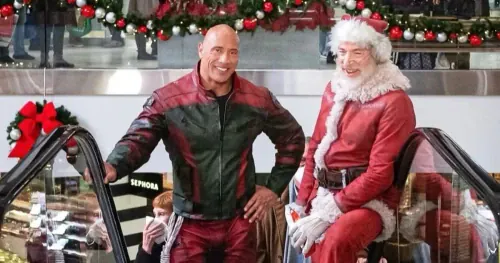 What is Red One starring Dwayne Johnson about?