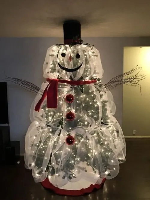 Snowman Christmas Tree