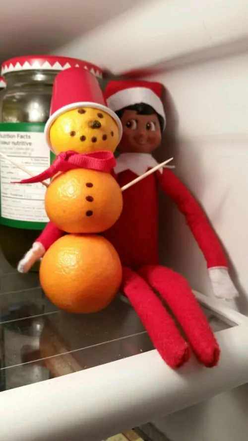 Snowman Orange