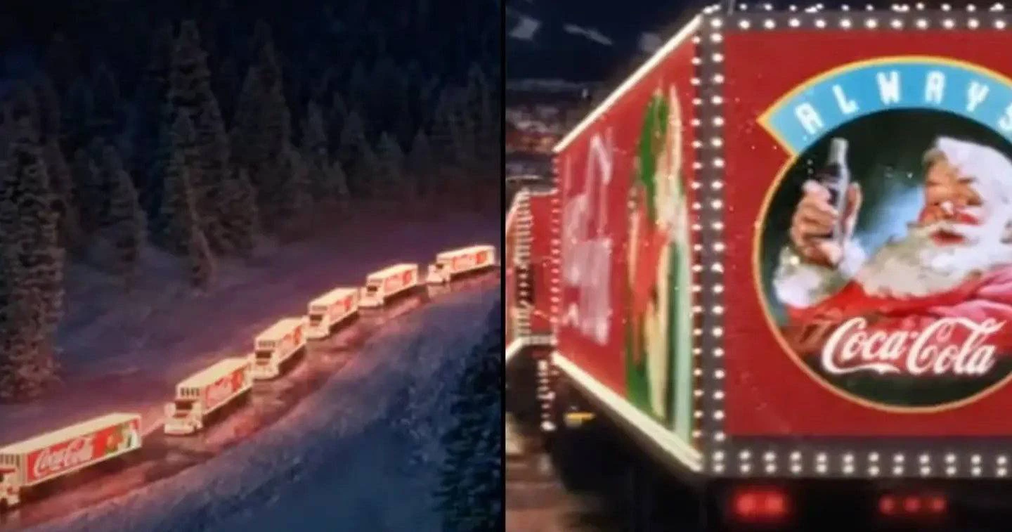 CocaCola 'Holidays Are Coming' Advert shown in UK today