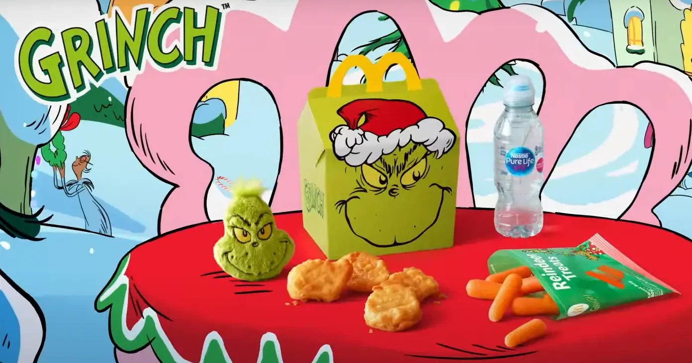 McDonald’s UK Unveils Grinch™ Happy Meal with Exciting New Advert and InStore Character Visits