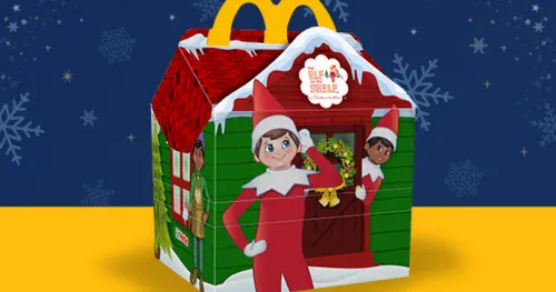 McDonald's UK launches Elf on the Shelf Happy Meals for Christmas