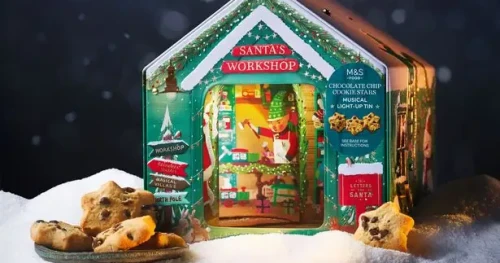 Marks & Spencer Unveils Their First Magical Christmas Tin of the Season: A Must-Have for 2024