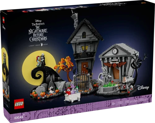 LEGO Group to Release Disney Tim Burton's ‘The Nightmare Before Christmas’