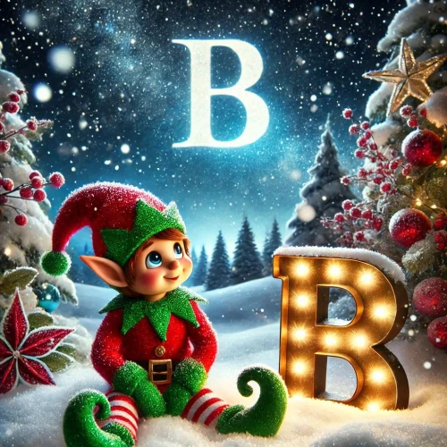 AI Image of elf with names beginning 'B'