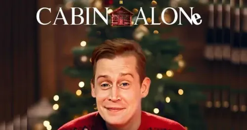 Is the "Cabin Alone" movie artwork really true?