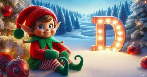 AI Image of elf with names beginning 'D'