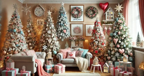 Celebrate Christmas All Year Round: Monthly Decorating Ideas for Your Living Room