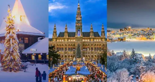 The best places to spend Christmas