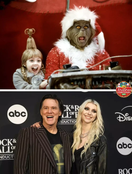 Taylor Momsen and Jim Carrey Reunite 25 Years After How the Grinch Stole Christmas