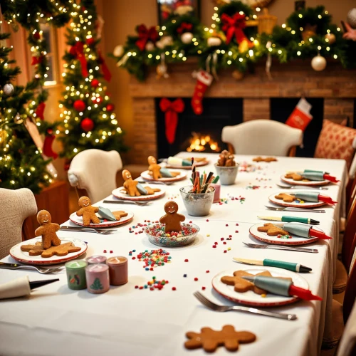 How to Host a Fun and Festive Gingerbread Decorating Party