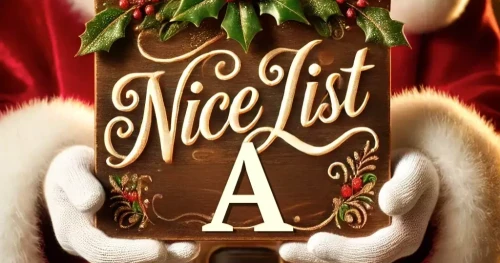 Kids Names on Santa Claus's Nice List AI Art For Names Beginning With 'A'