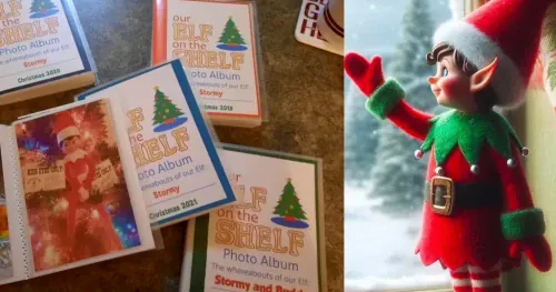Elf On The Shelf 'Photo Album' Goodbye Process