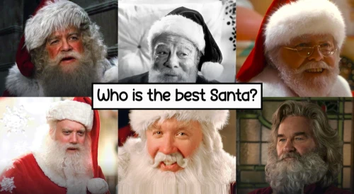 The Most Well-Known Santas from Movies