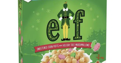 Walmart are selling Elf Cereal!