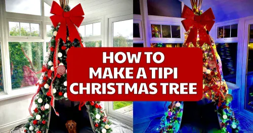 How to make a Tipi Christmas Tree