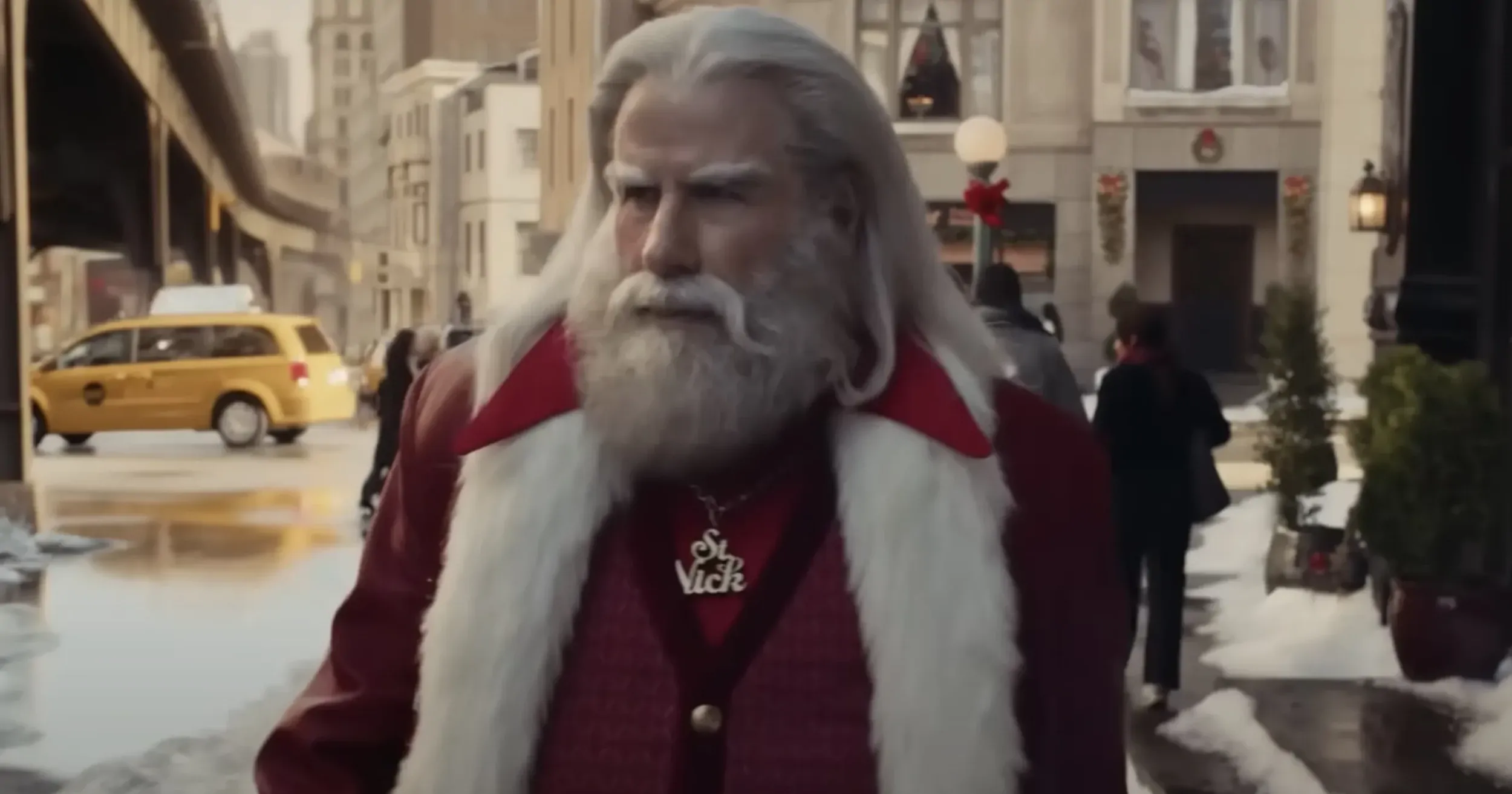 John Travolta Santa Claus