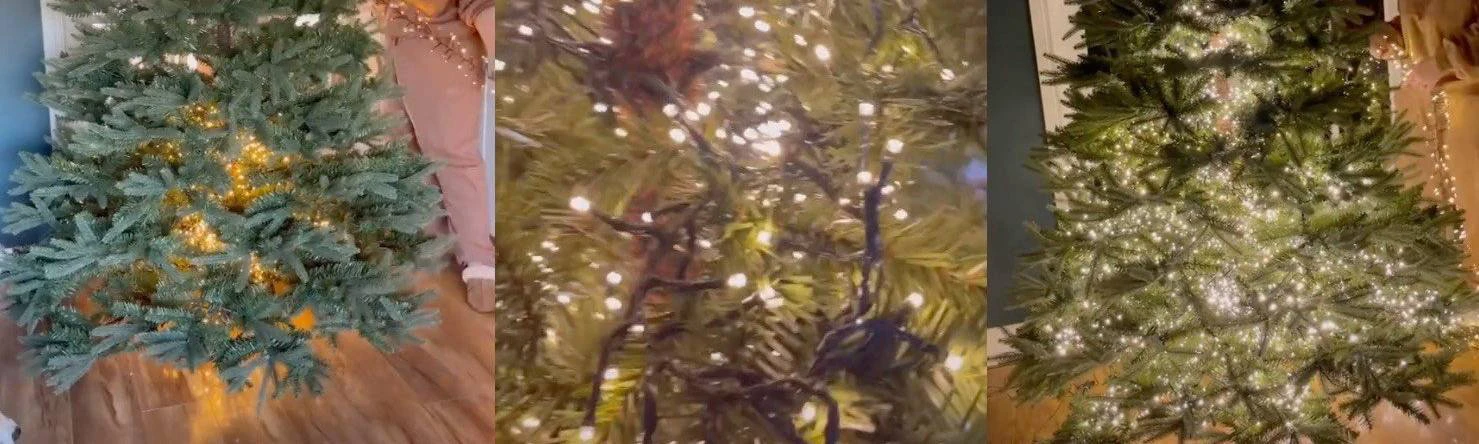 This Christmas Tree Lights Hack Gives Your Tree The Ultimate Glow ...