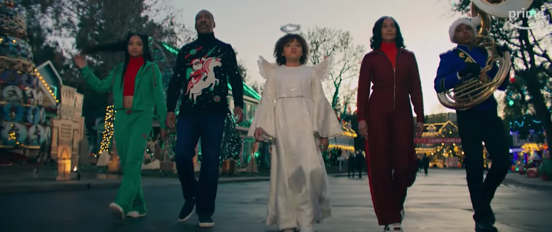 Prime Video holiday comedy 'Candy Cane Lane' trailer