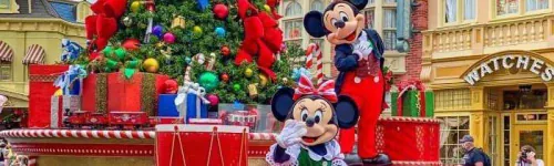 Disney becomes Christmas overnight