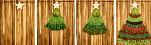 Christmas Tree Snack Board