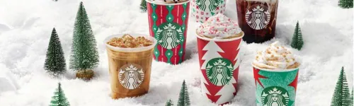 Starbucks Festive Menu Launches Today