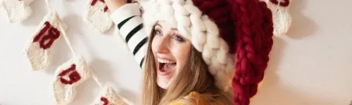 Chunky Knitted Santa Hat Pattern