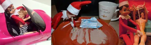 The most shocking and inappropriate Elf On The Shelf ideas
