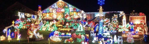 Is this the best Christmas lights display in Cornwall, UK?