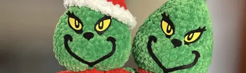 Get your crochet on with these Grinch themed patterns