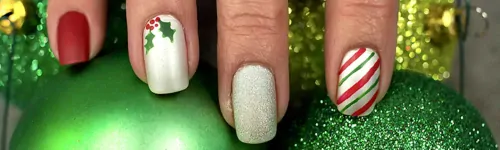 Christmas Nails  - that you can do at home
