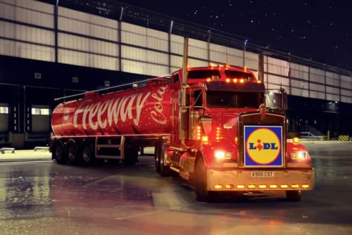 Lidl's 'Freeway Cola Truck' Set to Tour the UK, Bringing Festive Cheer and Gifting Magic