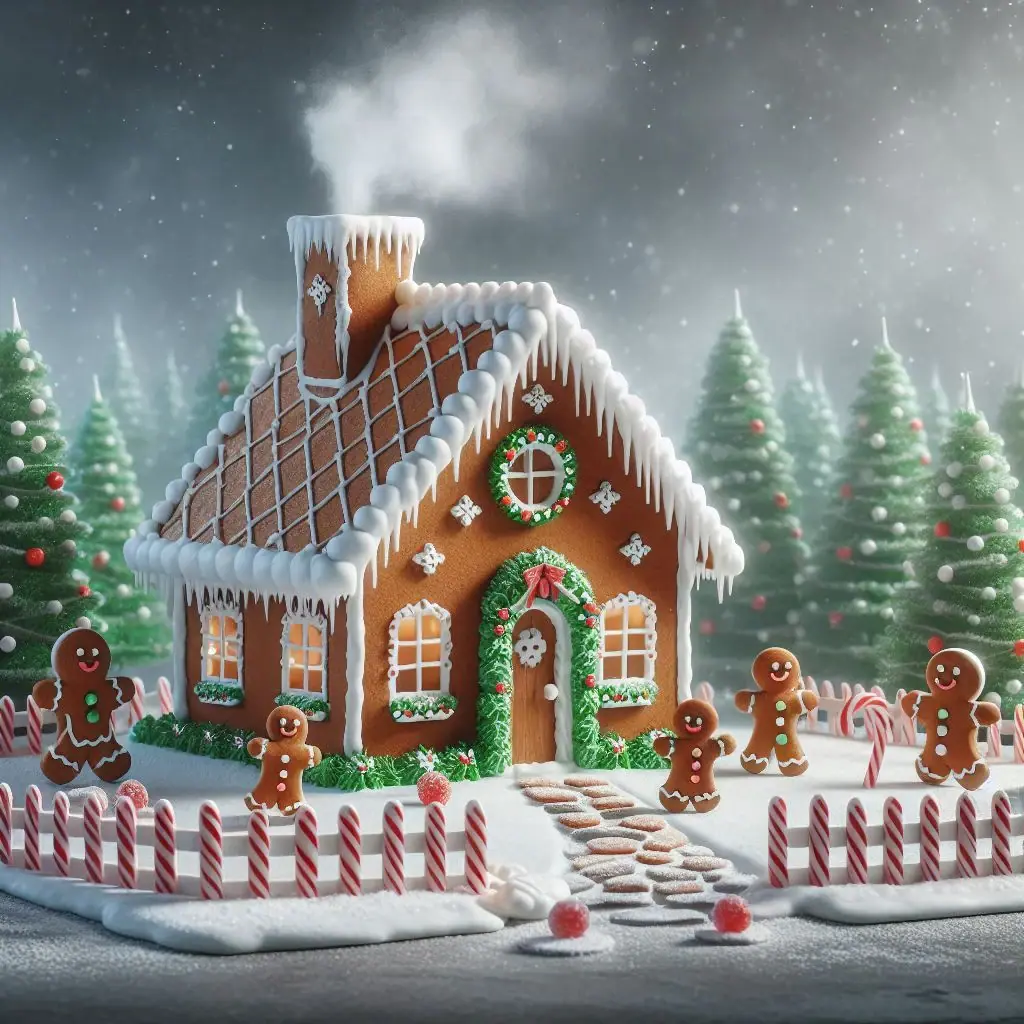 Decorate a Gingerbread House