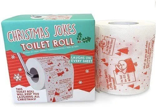 Christmas Joke Toilet Paper
