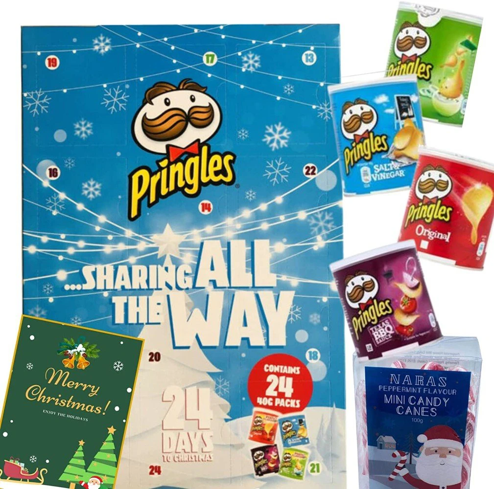 24 Days Pringles Christmas Advent Calendar