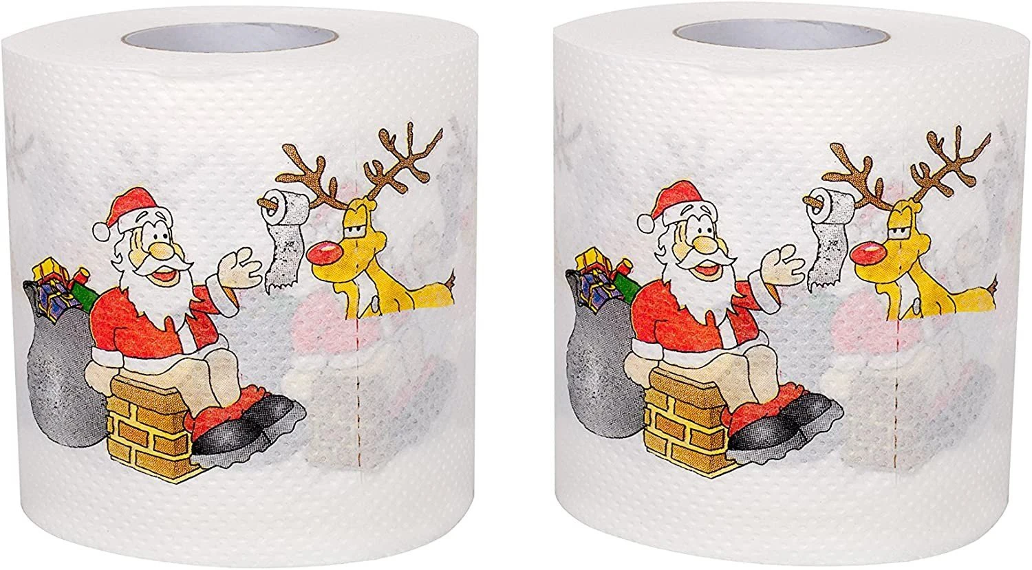 Santa on the Toilet