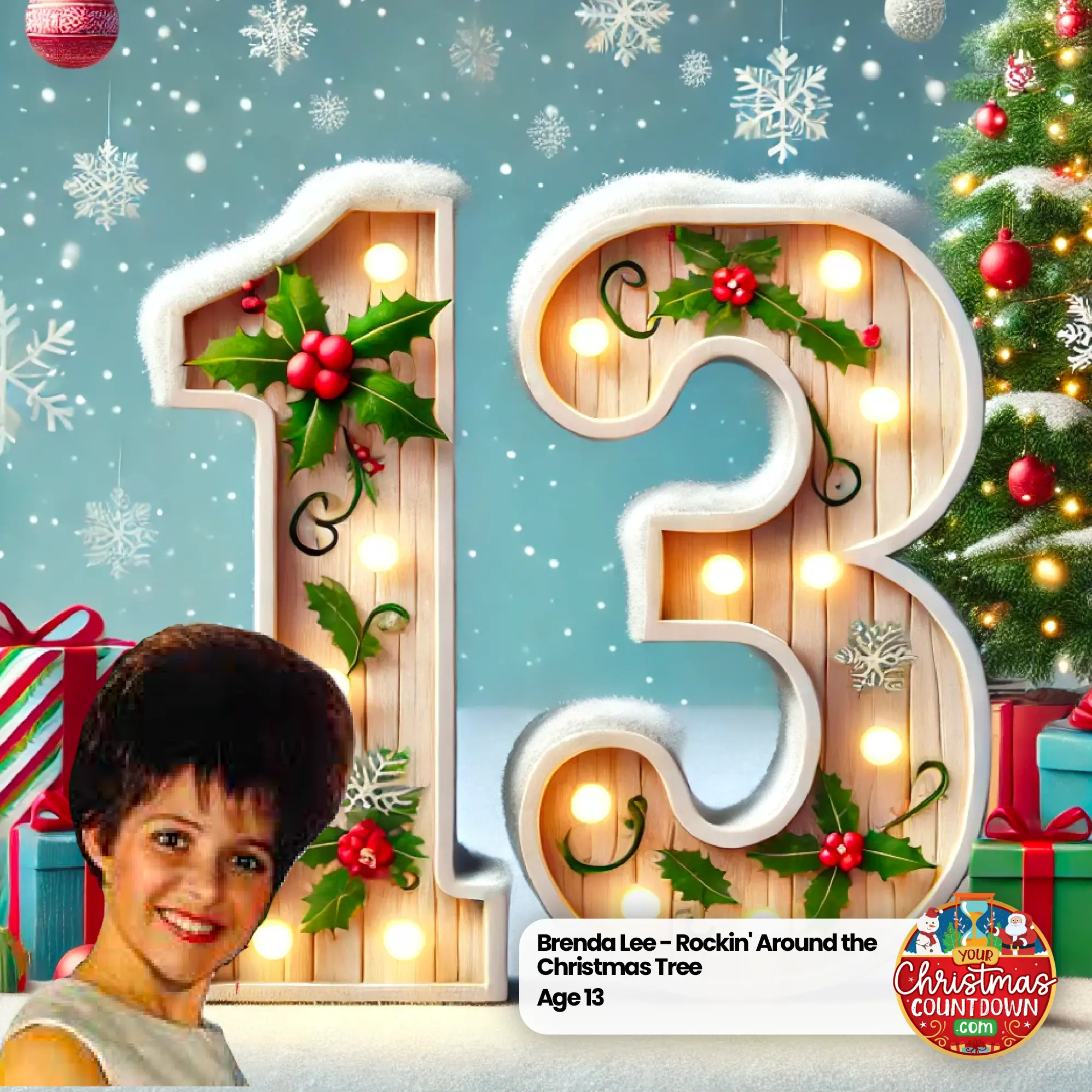 Brenda Lee: "Rockin' Around the Christmas Tree"