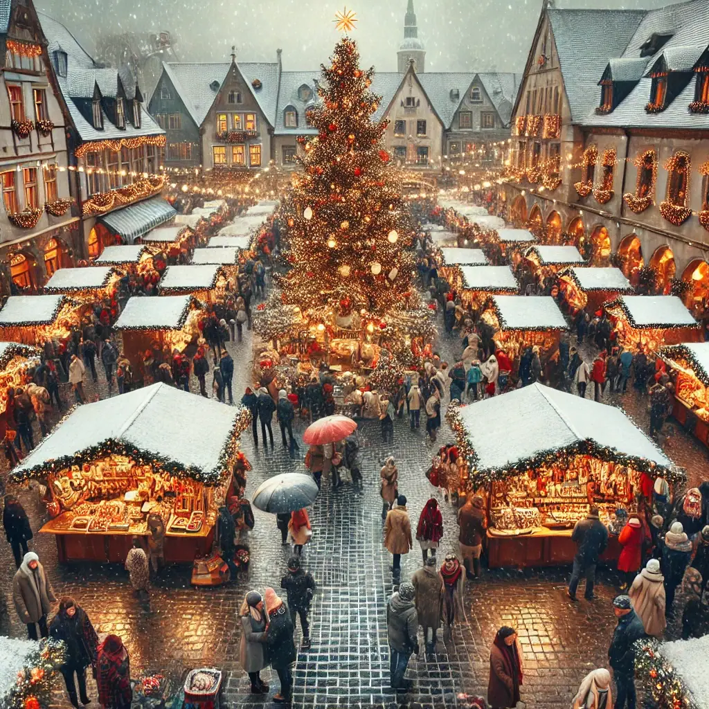 Visit a Christmas market