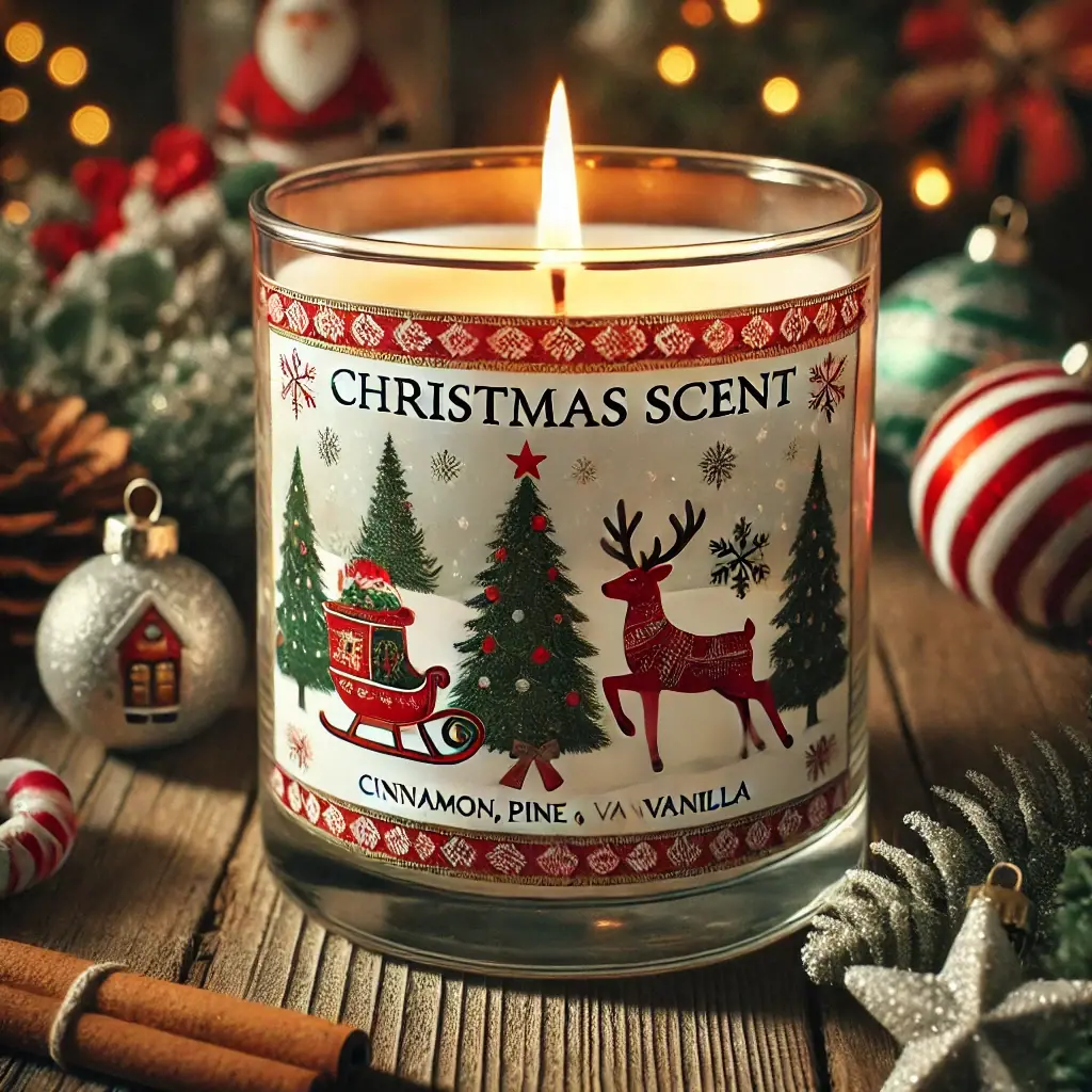 House smells like Christmas - using Christmas candles or alternative