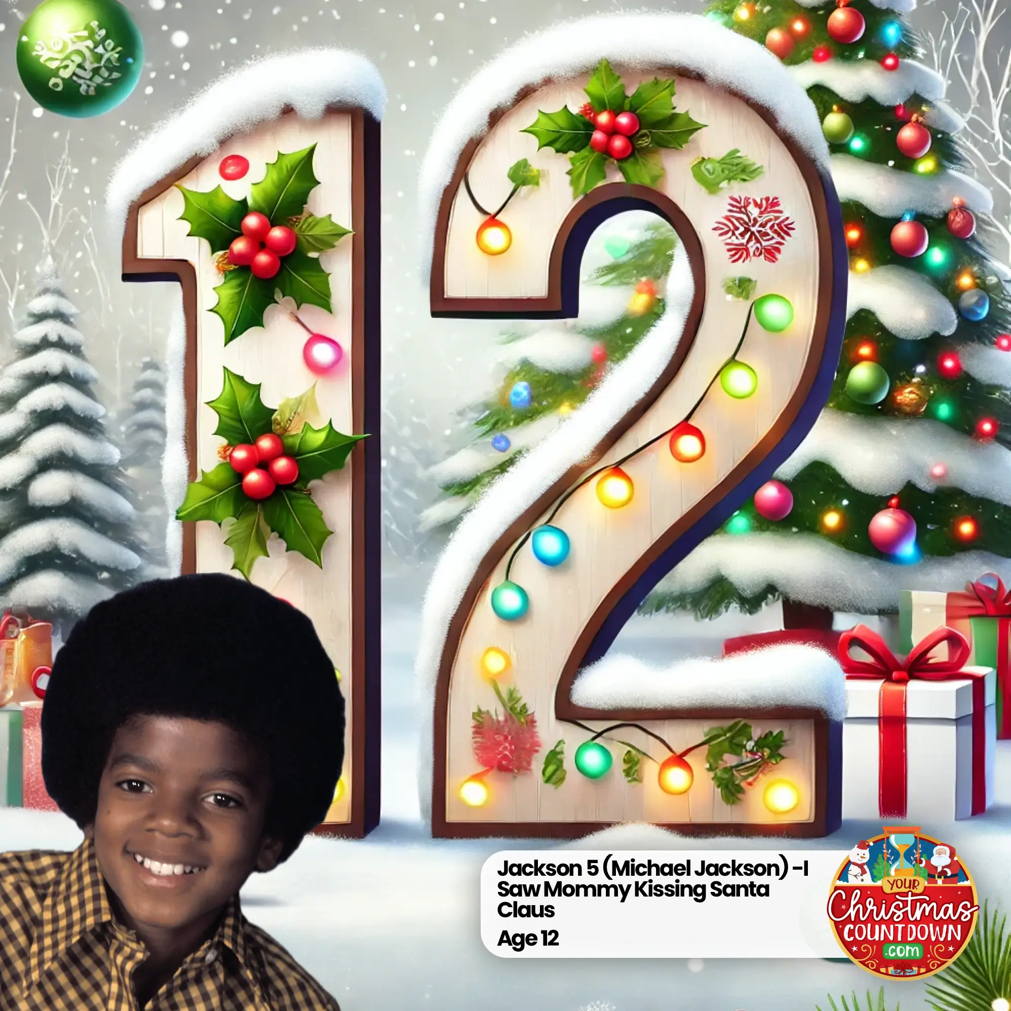 Michael Jackson and The Jackson 5: "I Saw Mommy Kissing Santa Claus"